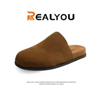 REALYOU/雷友秋季2025年女鞋新款户外休闲勃肯拖鞋时尚包头凉鞋
