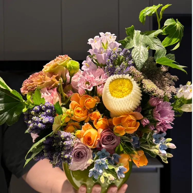 原创多巴胺彩色花材（百分之80相似度，收到生花苞需要自己养开）