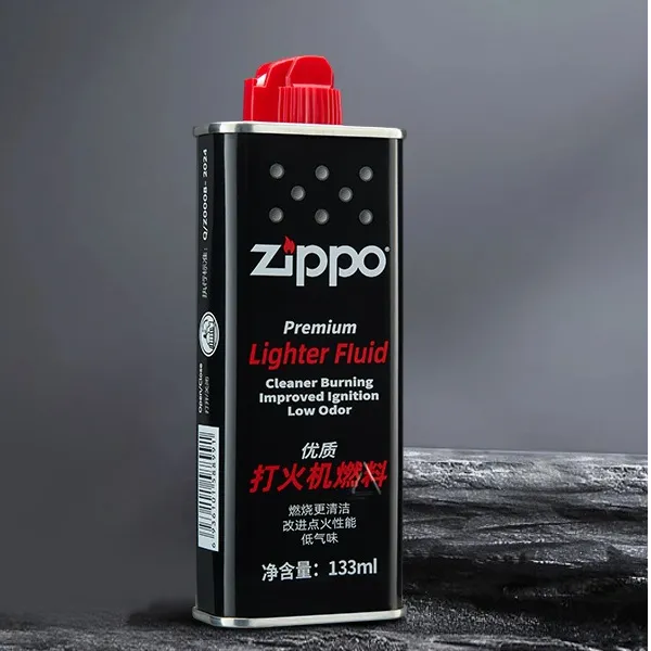 【小油礼盒】ZIPPO133ml打火机煤油配件优质原装打火机油套装