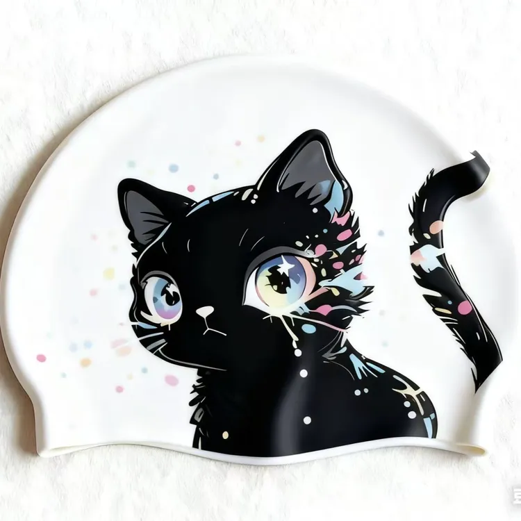 双面硅胶泳帽女士竞速硅胶泳帽防水专业游泳竞速训练竞速泳衣女款