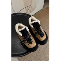 Y.M | 丑萌小面包 通勤跑断腿都不累 潮感厚底加绒德训鞋8999