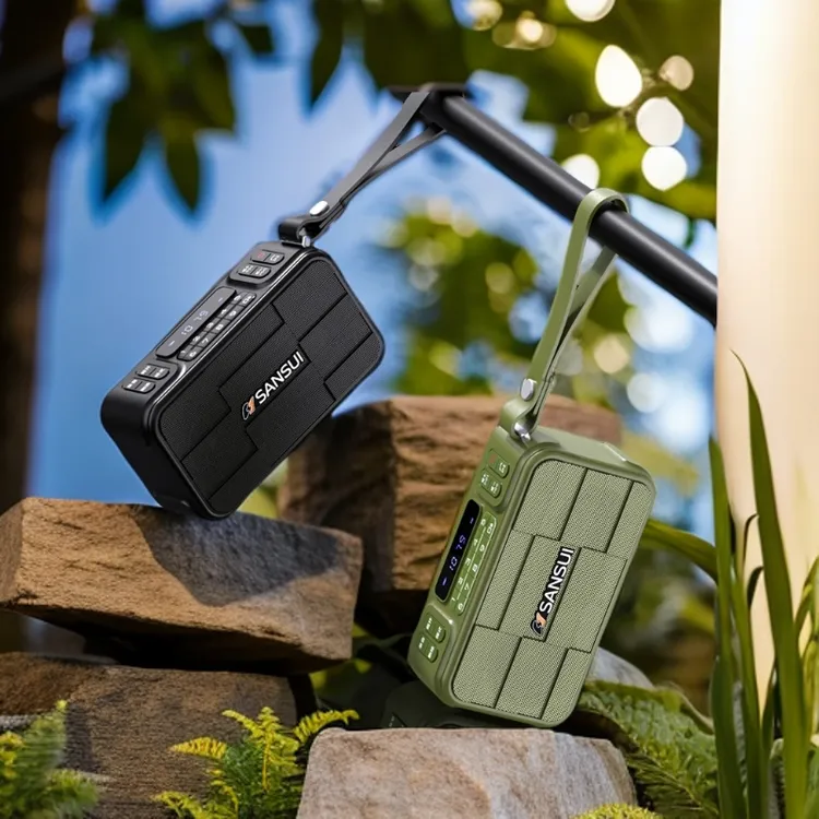 SANSUI/山水爆品F29升级五音音乐内录下载数字收音机太极骑行音响