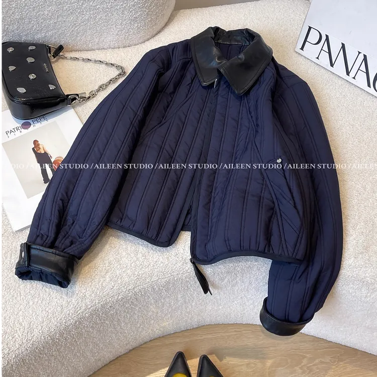 2025秋冬新款通勤风气质短外套女设计感小众气质百搭休闲夹克上衣