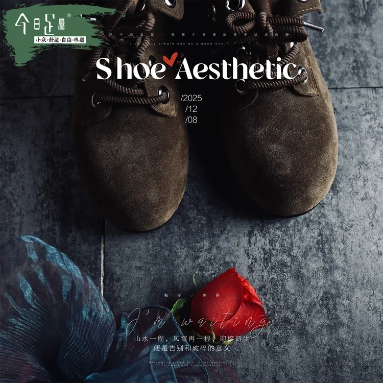 扁圆头短靴女秋冬磨砂系带休闲面包鞋复古大头马丁靴253026