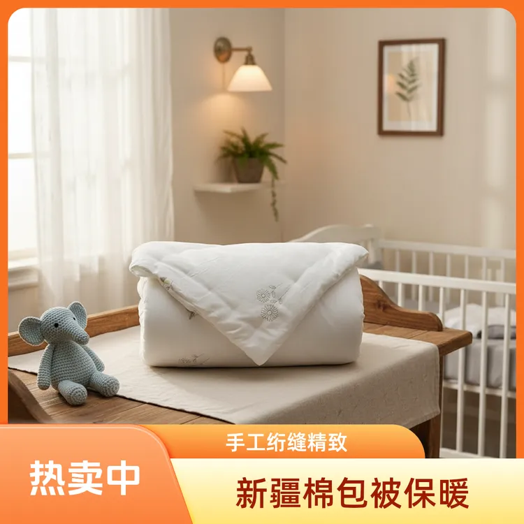 新疆纯棉手工包被 纯棉包布款绗缝被棉絮被子褥子 纯棉柔软保暖