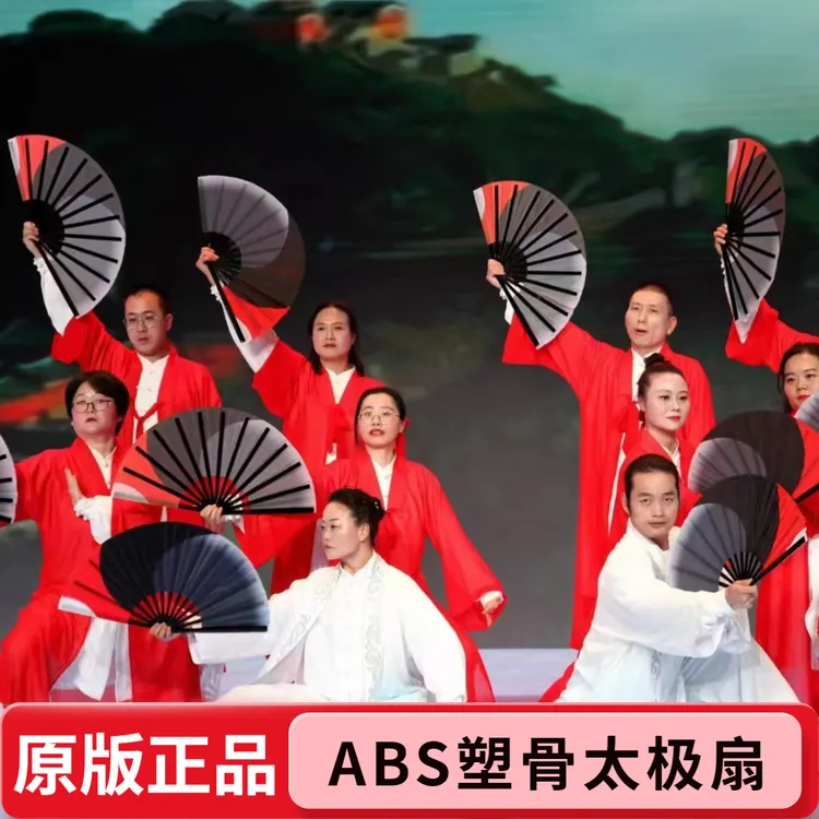 太极扇中国功夫扇中华武术表演太极扇功夫扇专卖12寸男士专用扇子