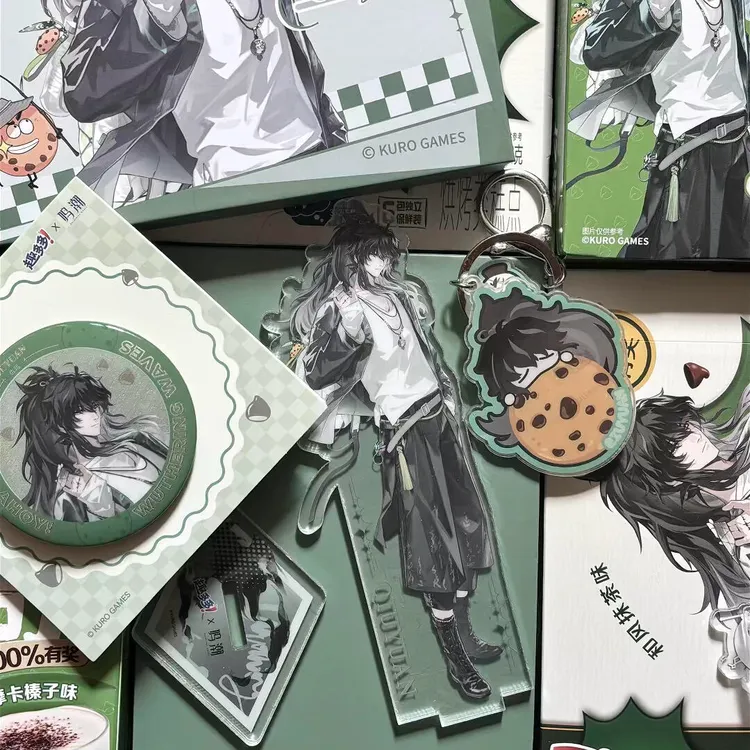 鸣潮联动趣多多周边自制吧唧亚克力立牌挂件仇远露帕菲比嘉贝莉娜