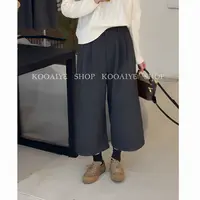 【奶奶裤】秋季新款韩系休闲简约百搭显瘦时尚裤子