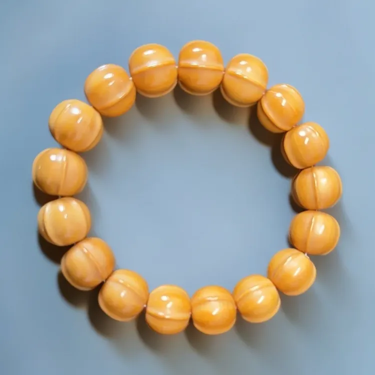 熹合手作- -鲨鱼背猴头雕刻手串男女情侣款 全品