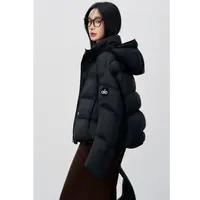 【欧倪蜜 OUNIMI】25款运动风小个子短款连帽羽绒服128