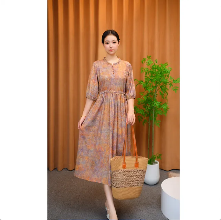 新款时尚百搭洋气时尚连衣裙#9911