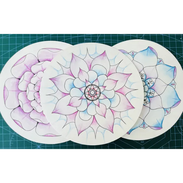 【0基础友好】彩色曼陀罗手绘教程