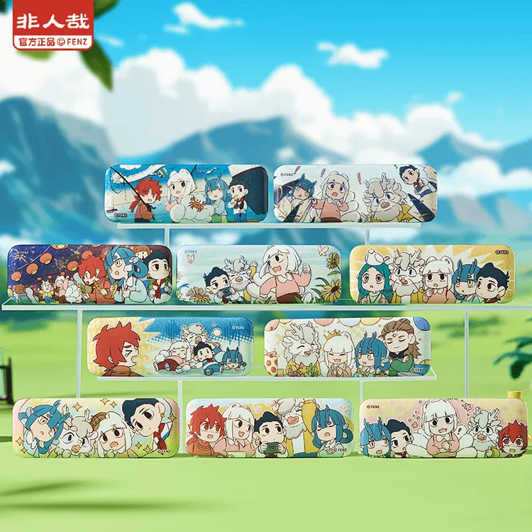 非人哉-科学探险队系列-合影款 -单人款 马口铁徽章吧唧盲盒