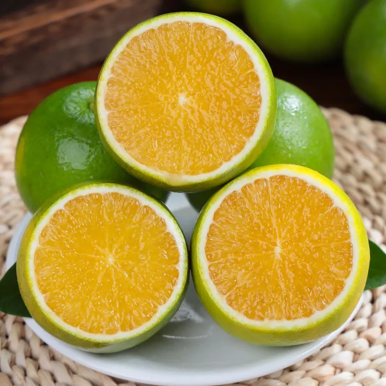正宗云南哀牢山冰糖橙青皮应季新鲜水果2/5/9斤现摘爆甜多汁薄皮