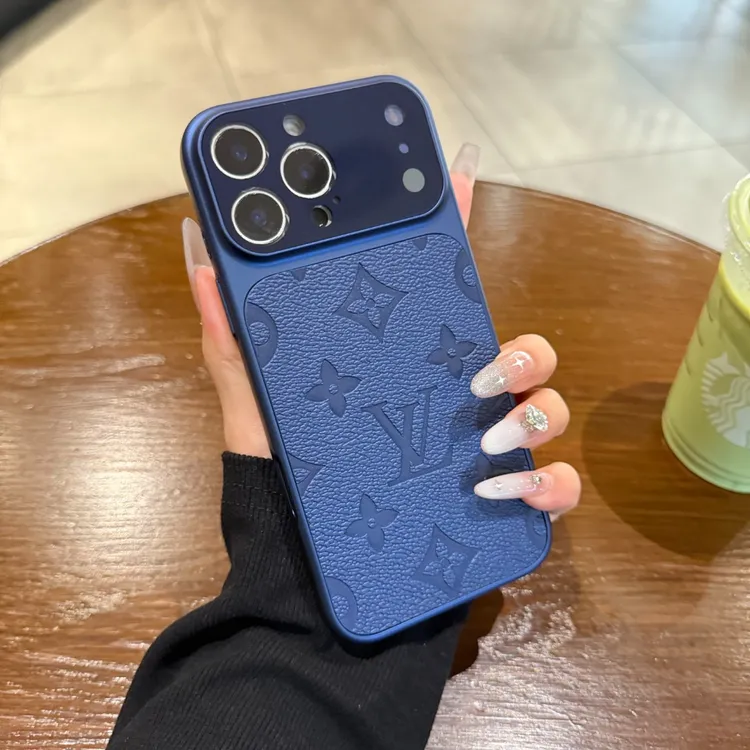 蓝色新款苹果17promax手机壳16秒变17适用iPhone15奢华14网红爆款