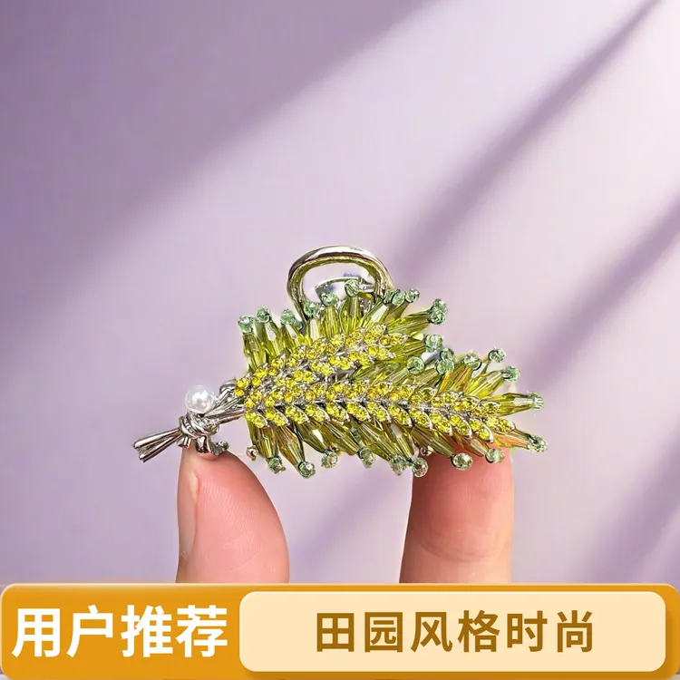 女日韩瑞丽风抓夹少女风发夹边夹发饰气质时尚芭蕾风气质网红轻奢