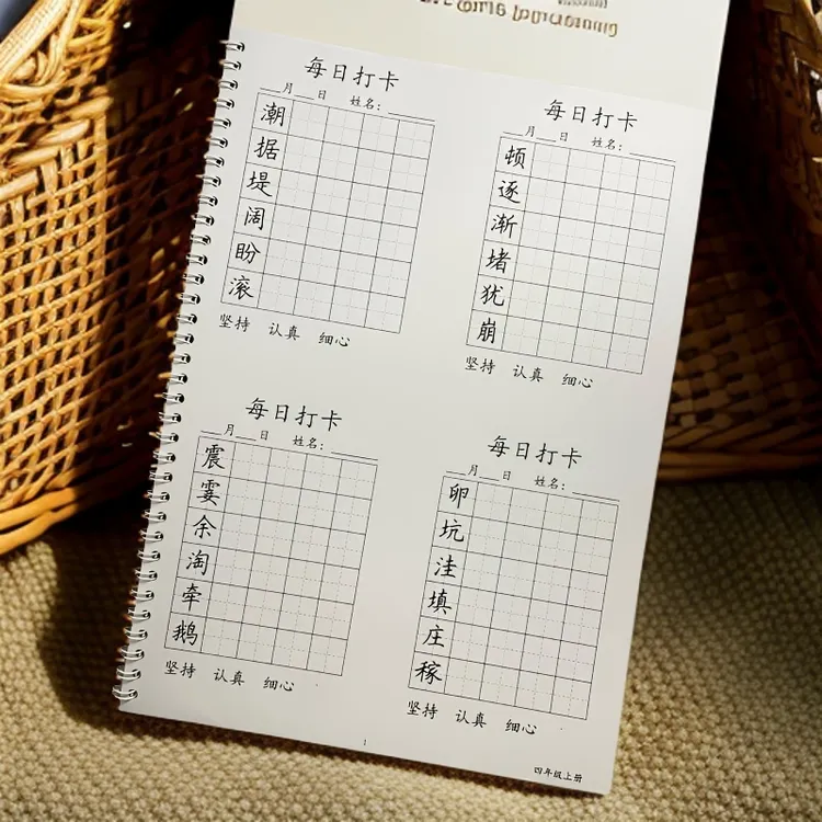 人教版减压练字帖五年级上册同步练字帖每日打卡老师推荐