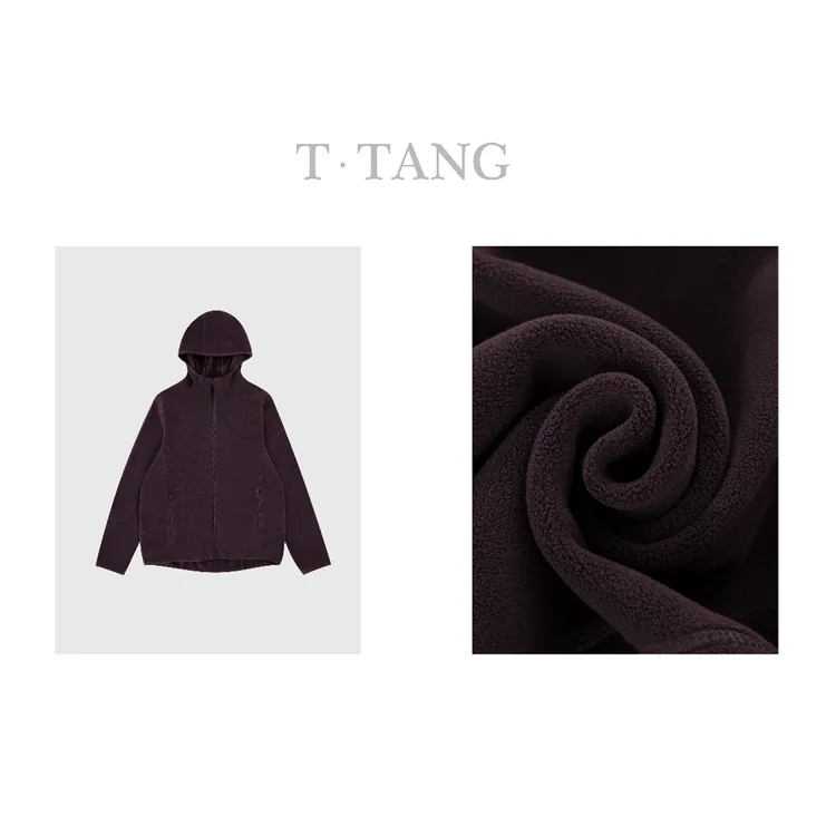 秋季480g双面奥粒绒休闲百搭保暖连帽奥粒绒上衣外套【6612】9