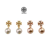 TORY BURCH/汤丽柏琦 时尚简约百搭 珍珠耳钉 女款 金/玫瑰金