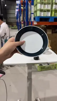 玻璃纸陶瓷白山样品轻微划痕 介意勿拍