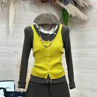 【苏兰文】韩系甜美风软糯显瘦气质上衣-388