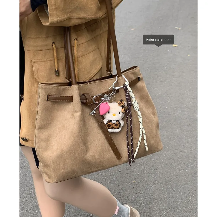 韩系腋下包包女款爆款2025新款秋冬复古时尚单肩包百搭通勤托特包