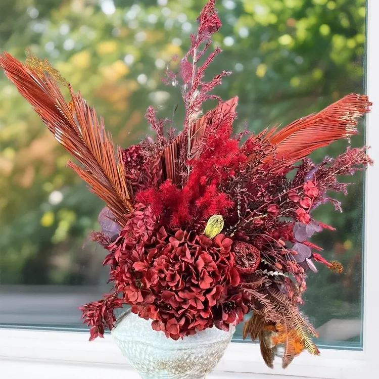 【鸿禧云棠】高级家居永生花永生花摆件高级感高档花束玫瑰花客厅