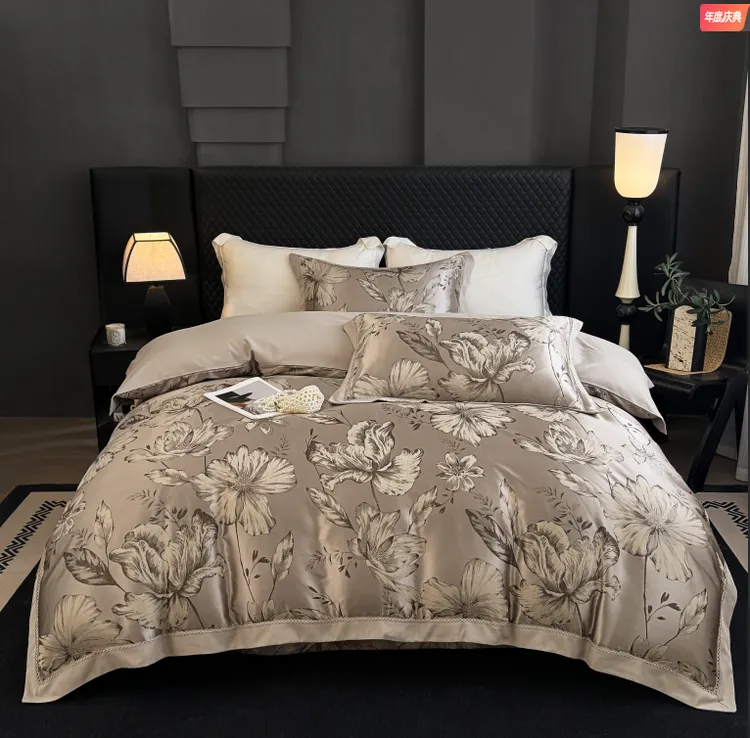 【新款】轻奢重磅高精密四件套四季款--秋意