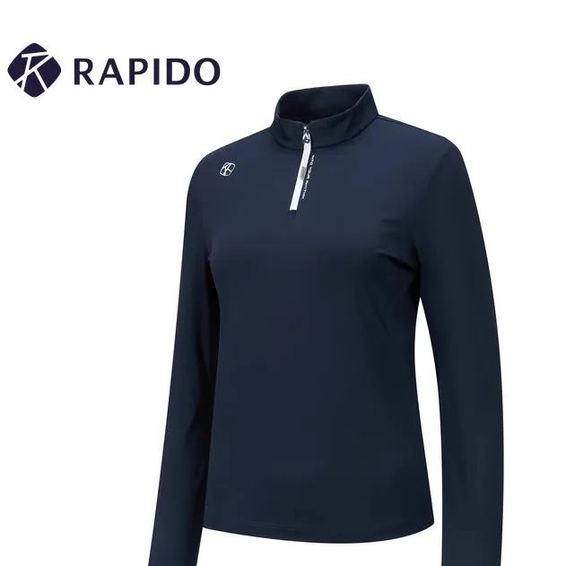 【新品】RAPIDO雳霹道25早秋女运动休闲半拉链圆领套头衫CP5741L01