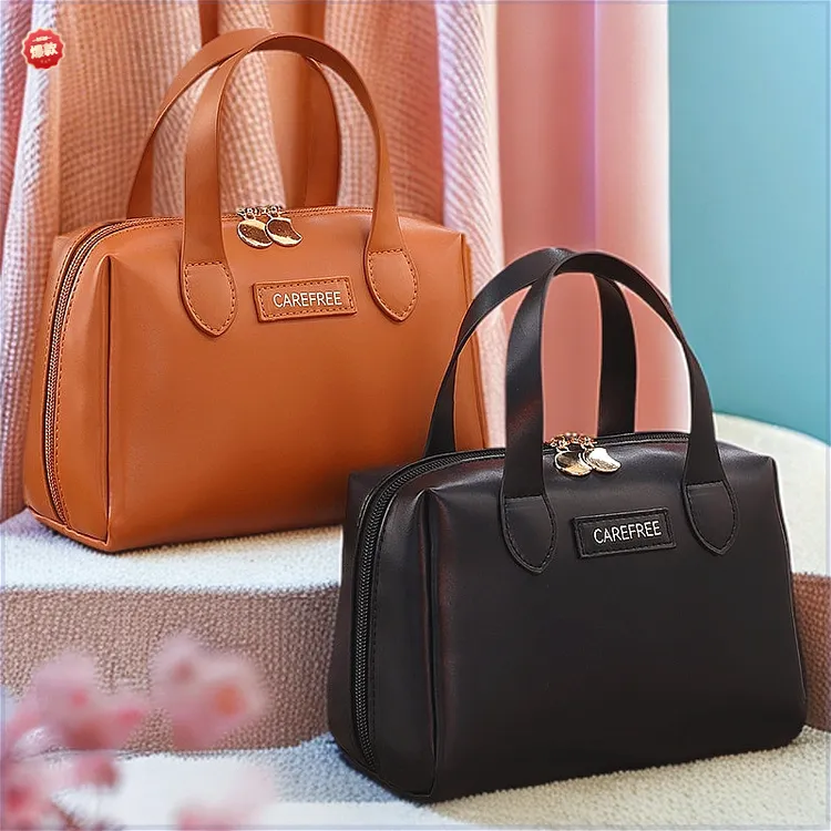 美拉德贝影高端化妆品包女分区收纳大容量洗漱包旅行护肤品收纳包