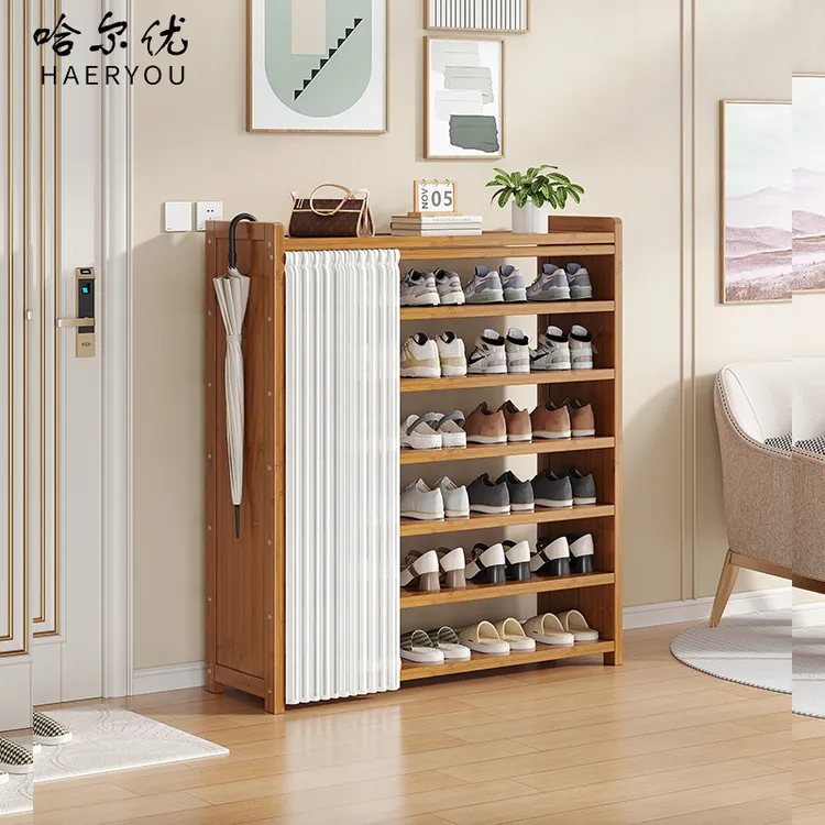 鞋架多层家用入户门玄关鞋柜简易大容量省空间宿舍出租房用鞋架子