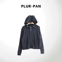 PLUR·PAN博拉莱赛尔 时尚连帽百搭显瘦休闲外套