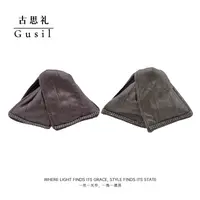 古思礼【柔景】高级感皮质气质百搭系贝壳夹GS8656