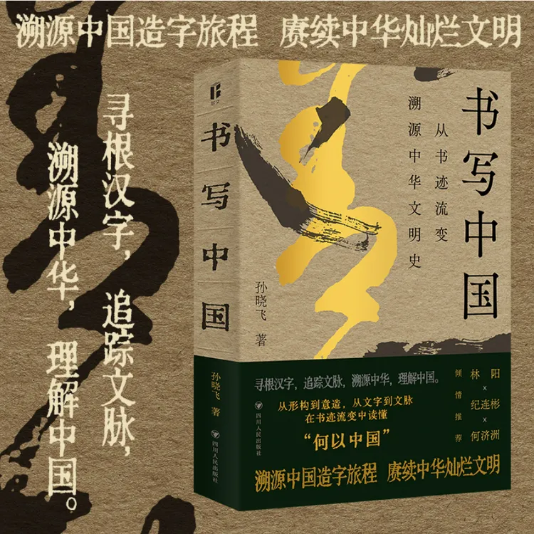 书写中国:从书迹流变溯源中华文明史【WXZP】书籍