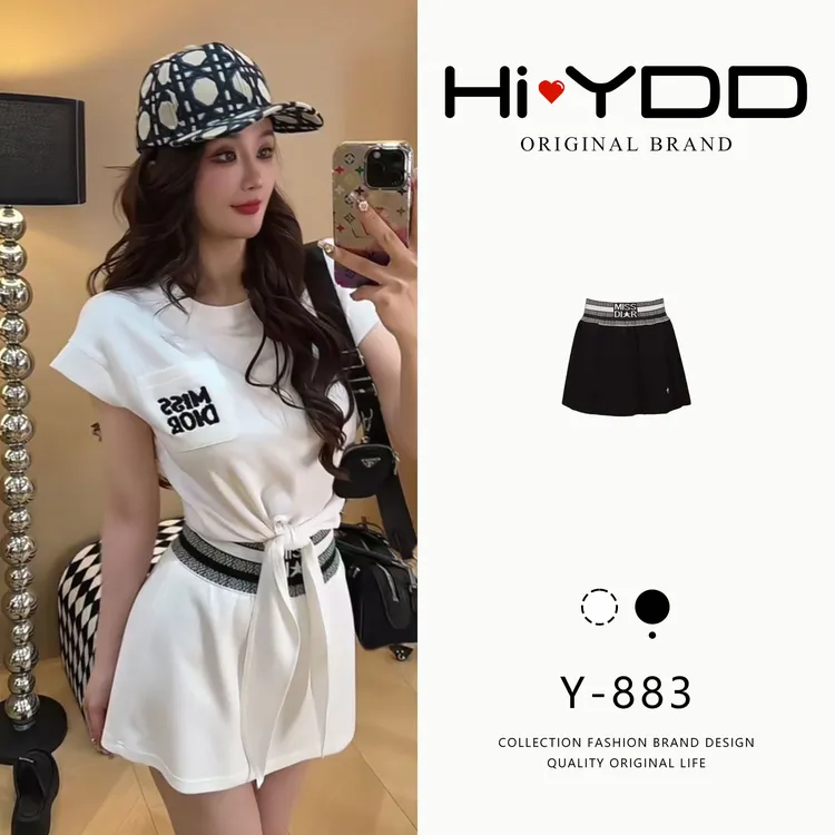 YDD•「Y-883」夏季新款简约修身潮流休闲设计师百搭短裤XZ-8389