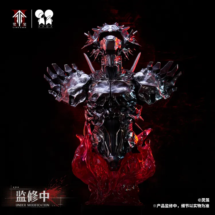 灵笼第二季 《灵笼》临渊者 1/4半身像 手办 腾讯视频草场地