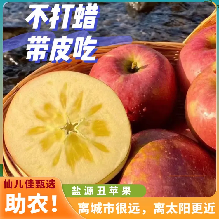【仙儿佳甄选】礼盒装盐源特大红富士糖心苹果营养100%产地直发