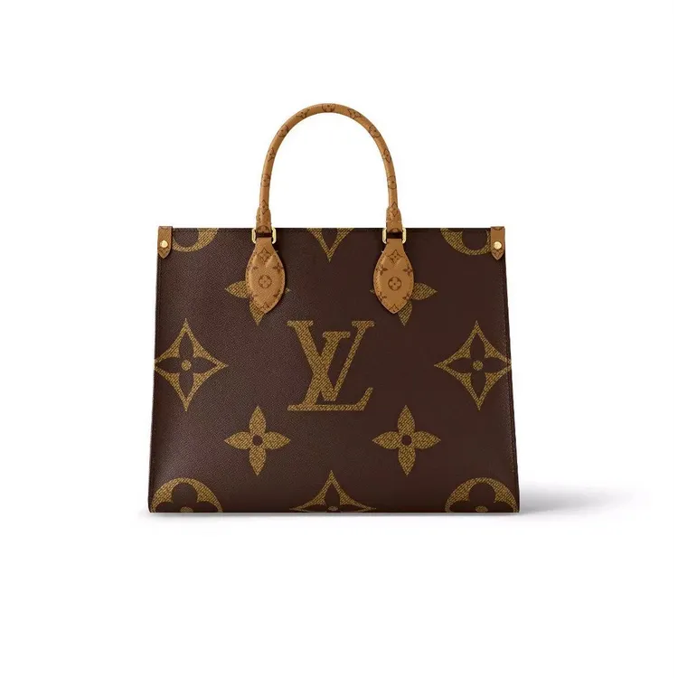 99新 LouisVuitton/路易威登 onthego中号单肩手提托特包夏夏