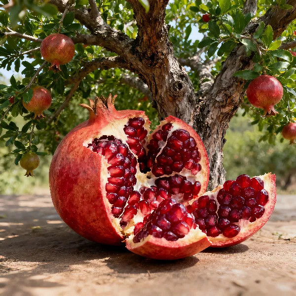 石榴软籽石榴树苗红宝石蒙阳红特大果阳台庭院突尼斯盆栽果树苗