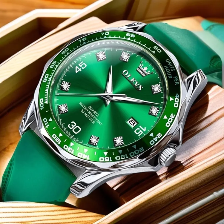 瑞士正品水鬼系列男士手表男石英表气质高档潮流夜光防水石英男表