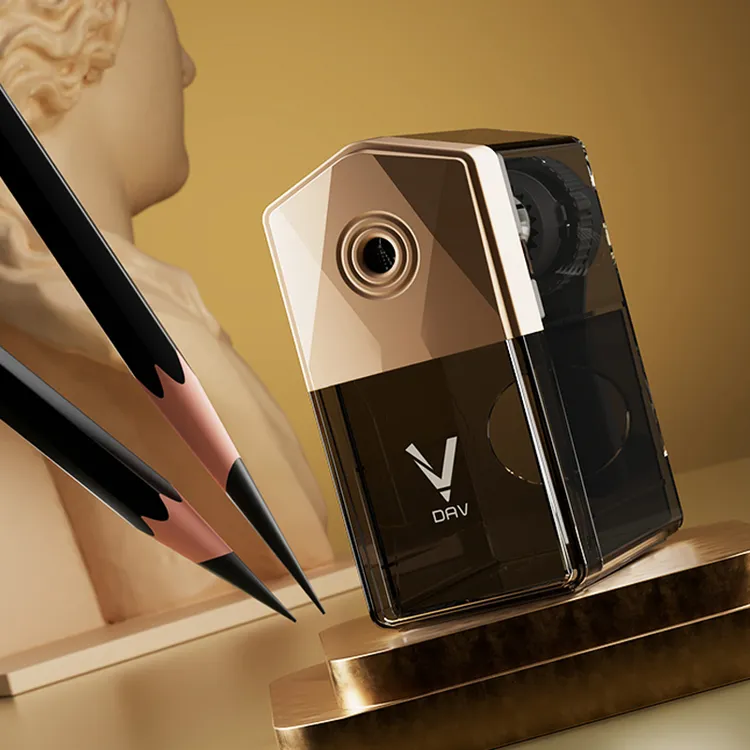 大V削笔器V5S素描卷笔刀美术生绘画艺考生长笔芯炭笔铅笔削笔刀