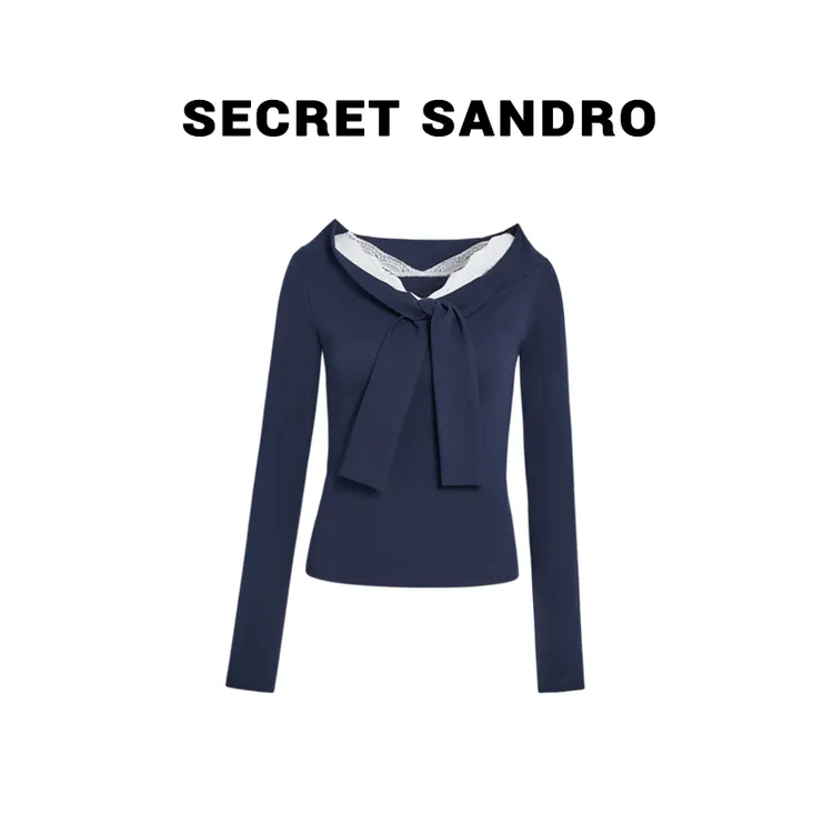  【秋款露思】Secret Sandro 楚楚 上衣 S65226211C