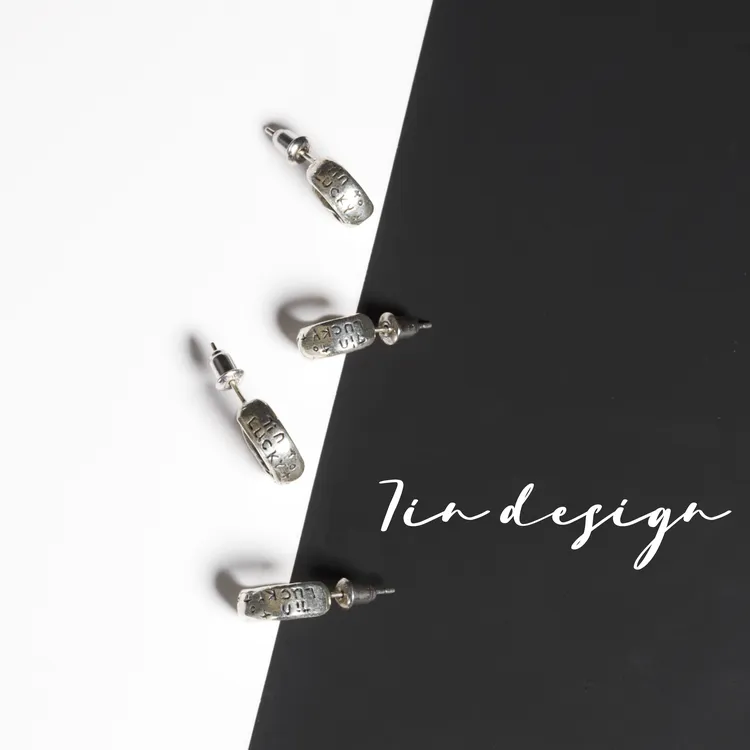 925银耳饰 7in旗舰店【交响曲】原创小众设计感手作个性通体925耳环