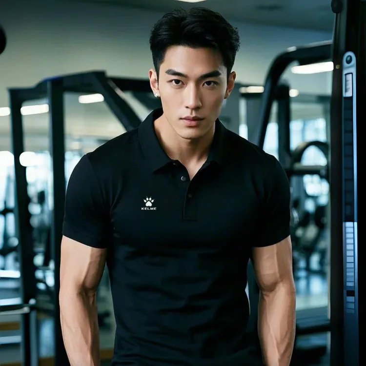 【80-300斤都能穿】KELME卡尔美户外登山POLO衫休闲速干T恤男女同款商品图