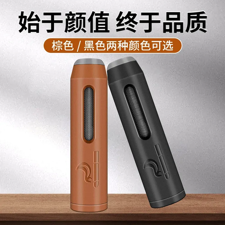 便携式防飞灰不掉烟灰车载室内家用办公烟灰缸懒人神器商品图