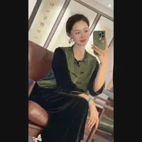 知闲 芳华设计新中式复古提花拼接马甲国风百搭秋款马甲FH-A0101