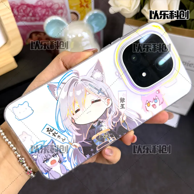 蔚蓝档案砂狼黑子适用于一加17小米iqoo15oppo星野白子手机壳