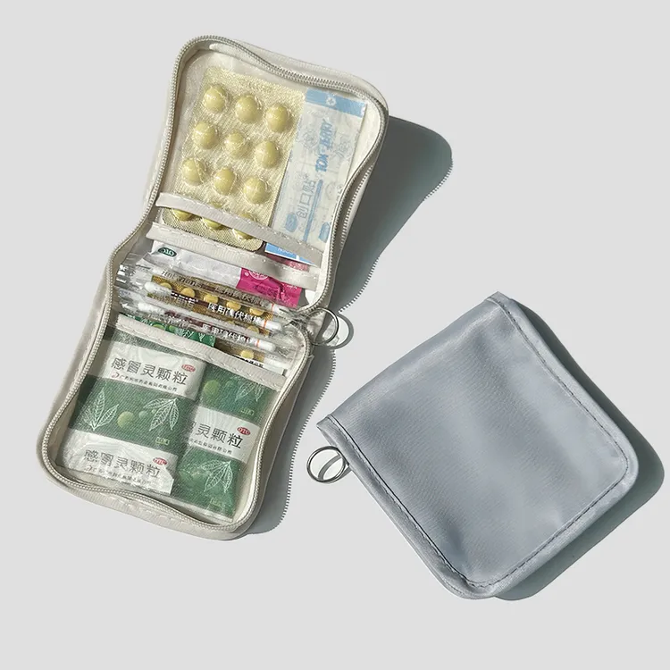 医药包随身常备药旅行户外急救药品收纳小包便携式应急收纳健康包