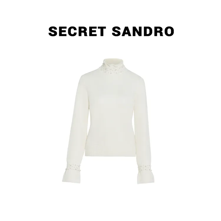 【珍珠领】【Secret Sandro】 楚楚 毛衫 M85202095C