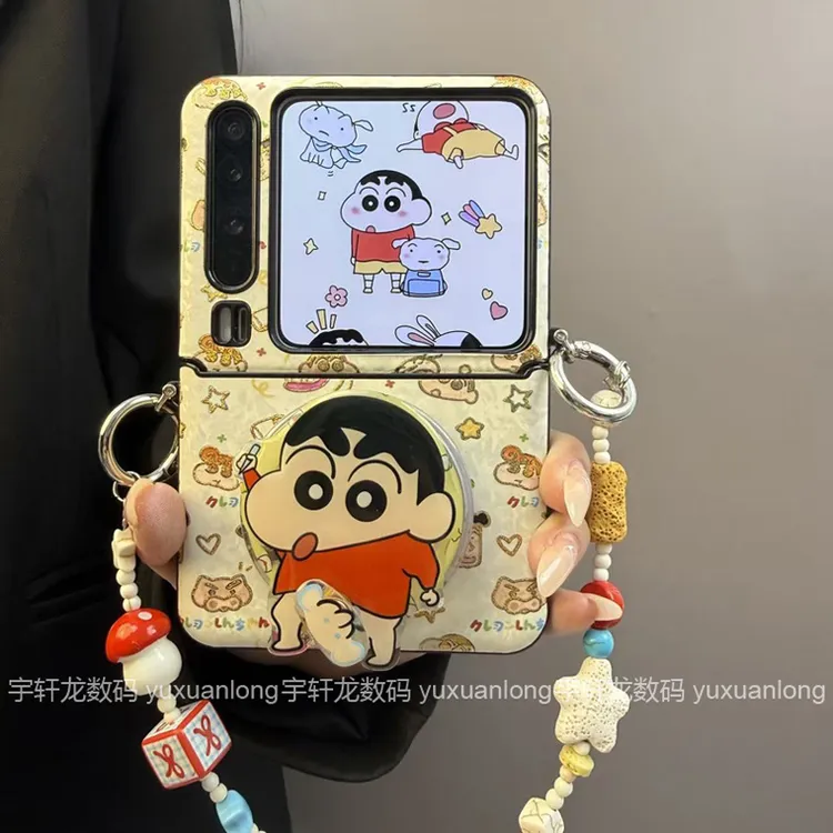卡通蜡笔小新适用华为puarx手机壳典藏版pocket2/mixflip2